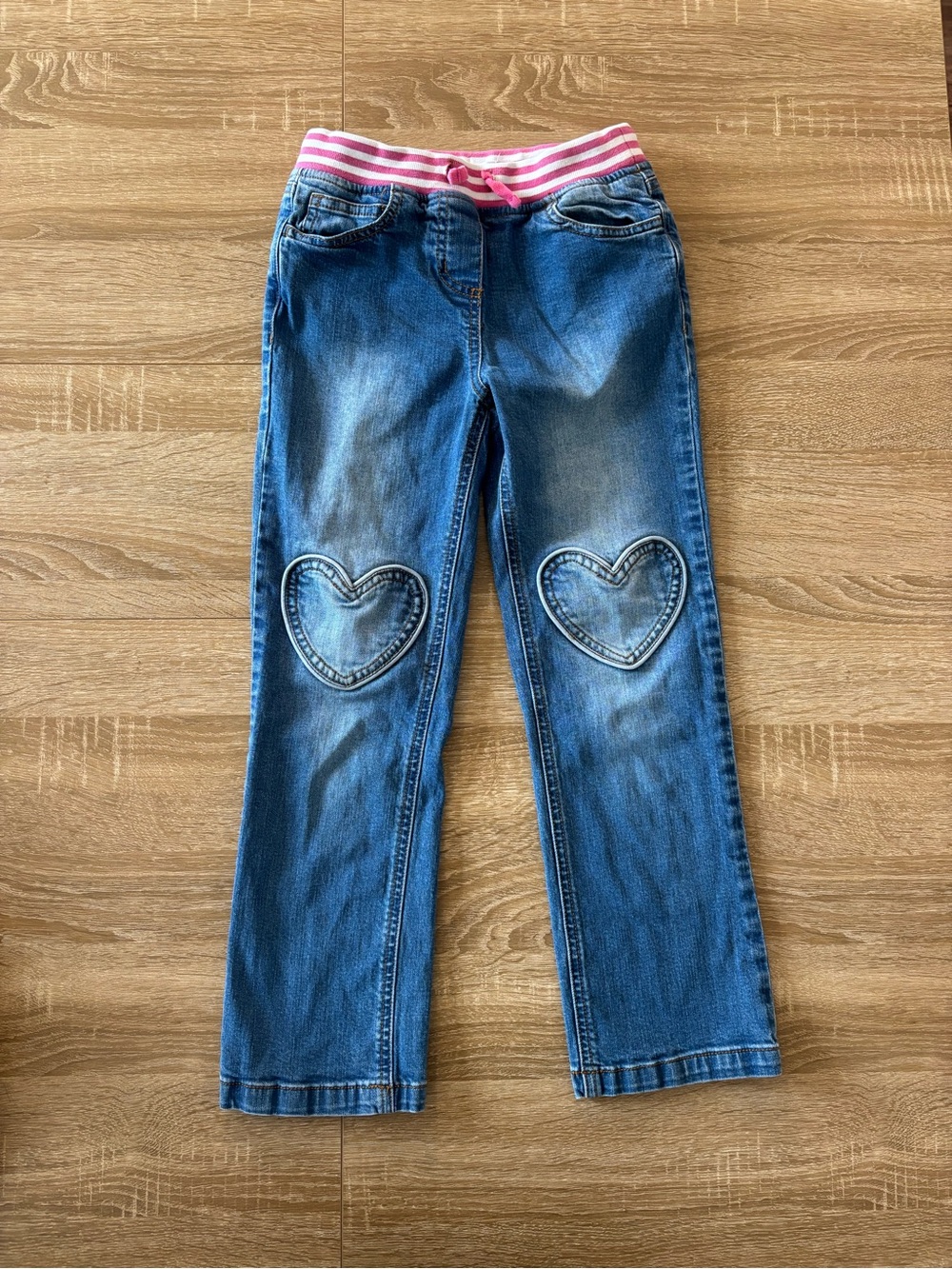 Mini Boden girls' denim jeans size 8